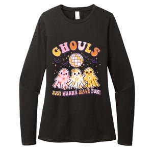 Halloween Ghouls Just Wanna Have Fun Womens CVC Long Sleeve Shirt