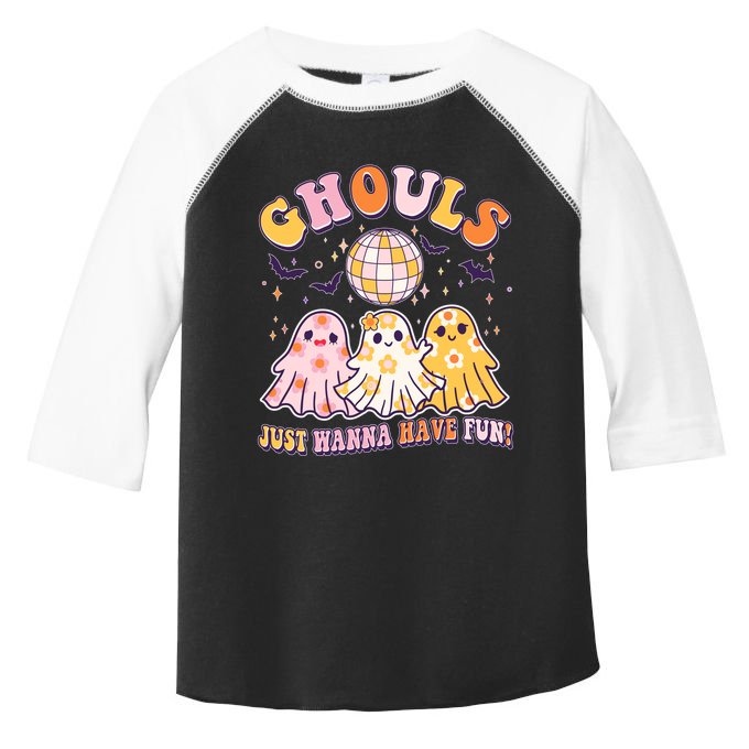 Halloween Ghouls Just Wanna Have Fun Toddler Fine Jersey T-Shirt