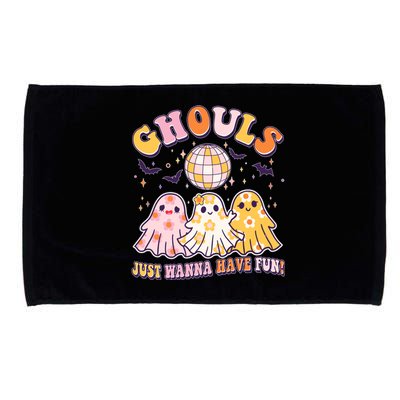 Halloween Ghouls Just Wanna Have Fun Microfiber Hand Towel