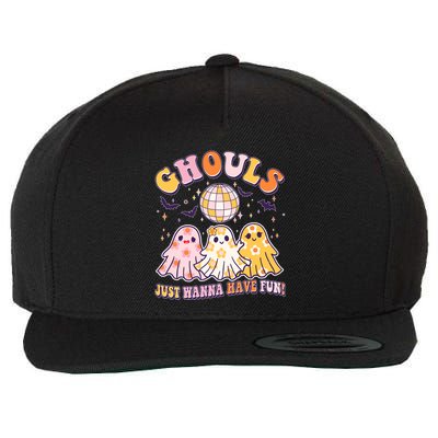 Halloween Ghouls Just Wanna Have Fun Wool Snapback Cap