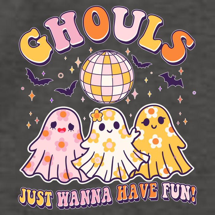 Halloween Ghouls Just Wanna Have Fun Vector Backpack