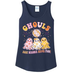 Halloween Ghouls Just Wanna Have Fun Ladies Essential Tank