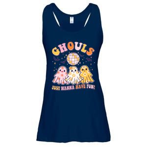 Halloween Ghouls Just Wanna Have Fun Ladies Essential Flowy Tank