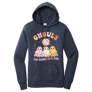 Halloween Ghouls Just Wanna Have Fun Women's Pullover Hoodie