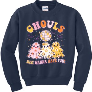 Halloween Ghouls Just Wanna Have Fun Kids Sweatshirt