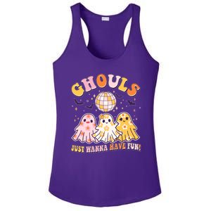 Halloween Ghouls Just Wanna Have Fun Ladies PosiCharge Competitor Racerback Tank