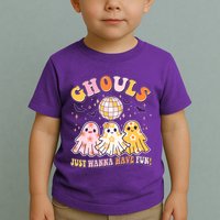 Halloween Ghouls Just Wanna Have Fun Toddler T-Shirt