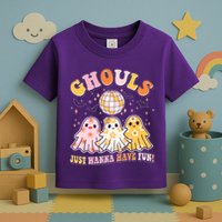 Halloween Ghouls Just Wanna Have Fun Toddler T-Shirt