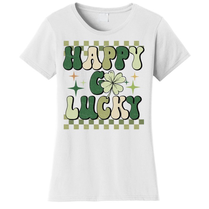 Happy Go Lucky St Patricks Day Women's T-Shirt