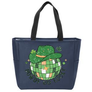 Howdy Go Lucky Zip Tote Bag