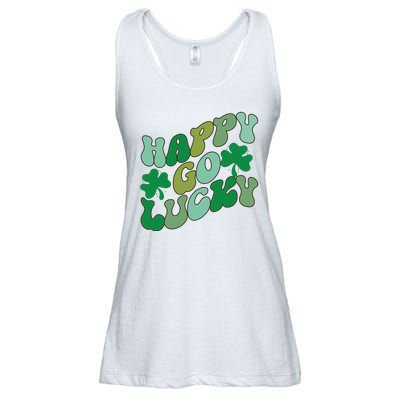 Happy Go Lucky Ladies Essential Flowy Tank