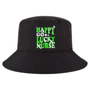 Happy Go Lucky Nurse St Patricks Day Cool Comfort Performance Bucket Hat