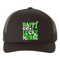 Happy Go Lucky Nurse St Patricks Day Yupoong Adult 5-Panel Trucker Hat