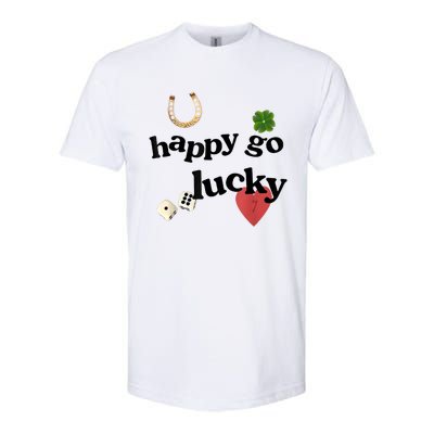 Happy Go Lucky Softstyle® CVC T-Shirt