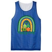 Happy Go Lucky Gnomes St Patrick's Day Gift Mesh Reversible Basketball Jersey Tank