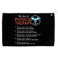 Hospital Gift Laws of Physiotherapy PT Grommeted Golf Towel