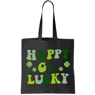 Happy Go Lucky Retro Hippie St Patrick's Day Bag