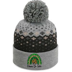 Happy Go Lucky Rainbow St Patricks Day Cool Gift The Baniff Cuffed Pom Beanie