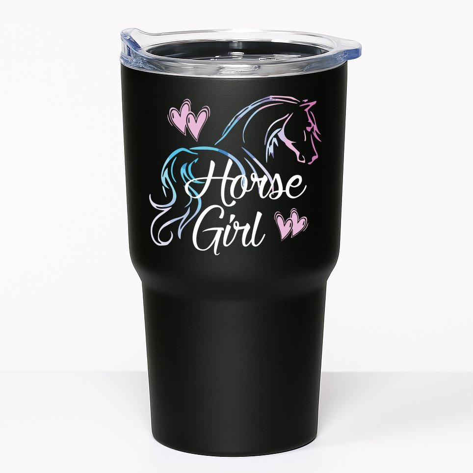 HORSE GIRL Love Horses Riding Rider Women Gift Tumbler