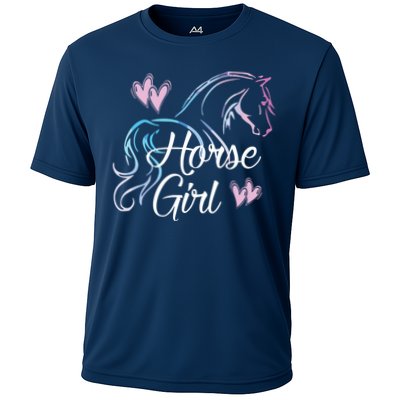 HORSE GIRL Love Horses Riding Rider Women Gift Performance Shirt