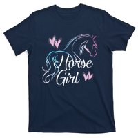 HORSE GIRL Love Horses Riding Rider Women Gift T-Shirt