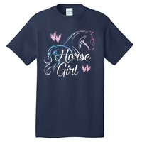 HORSE GIRL Love Horses Riding Rider Women Gift Tall T-Shirt