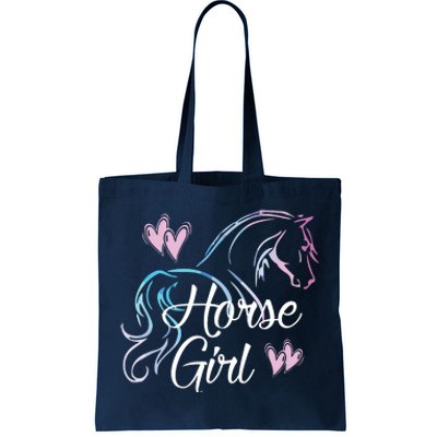 HORSE GIRL Love Horses Riding Rider Women Gift Tote Bag