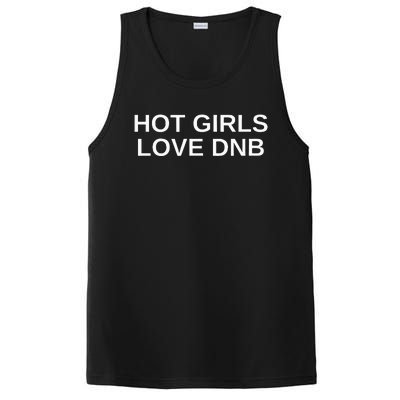 Hot Girl Love Dnb Rave Techno Dj Drum And Bass PosiCharge Competitor Tank