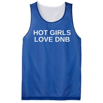 Hot Girl Love Dnb Rave Techno Dj Drum And Bass Mesh Reversible Basketball Jersey Tank