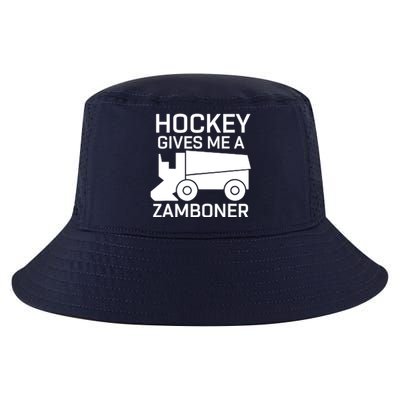 Hockey Gives Me A Zamboner Funny Hockey Cool Comfort Performance Bucket Hat