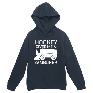 Hockey Gives Me A Zamboner Funny Hockey Urban Pullover Hoodie