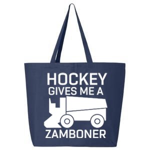 Hockey Gives Me A Zamboner Funny Hockey 25L Jumbo Tote