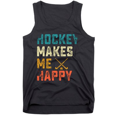 Hockey Gives Me A Zamboner Funny Hockey Tank Top