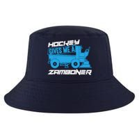 Hockey Gives Me A Zamboner Funny Hockey Fan Cool Comfort Performance Bucket Hat