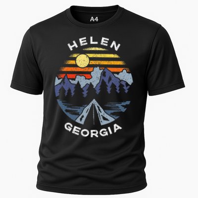 Helen Georgia Mountains Lake Ga Vacation Souvenir Cooling Performance Crew T-Shirt