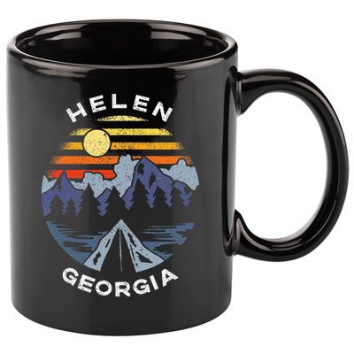 Helen Georgia Mountains Lake Ga Vacation Souvenir 11oz C Handle Ceramic Mug