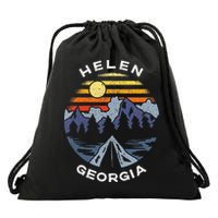 Helen Georgia Mountains Lake Ga Vacation Souvenir Drawstring Bag