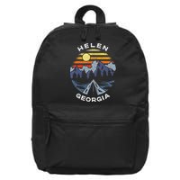 Helen Georgia Mountains Lake Ga Vacation Souvenir 16 in Basic Backpack