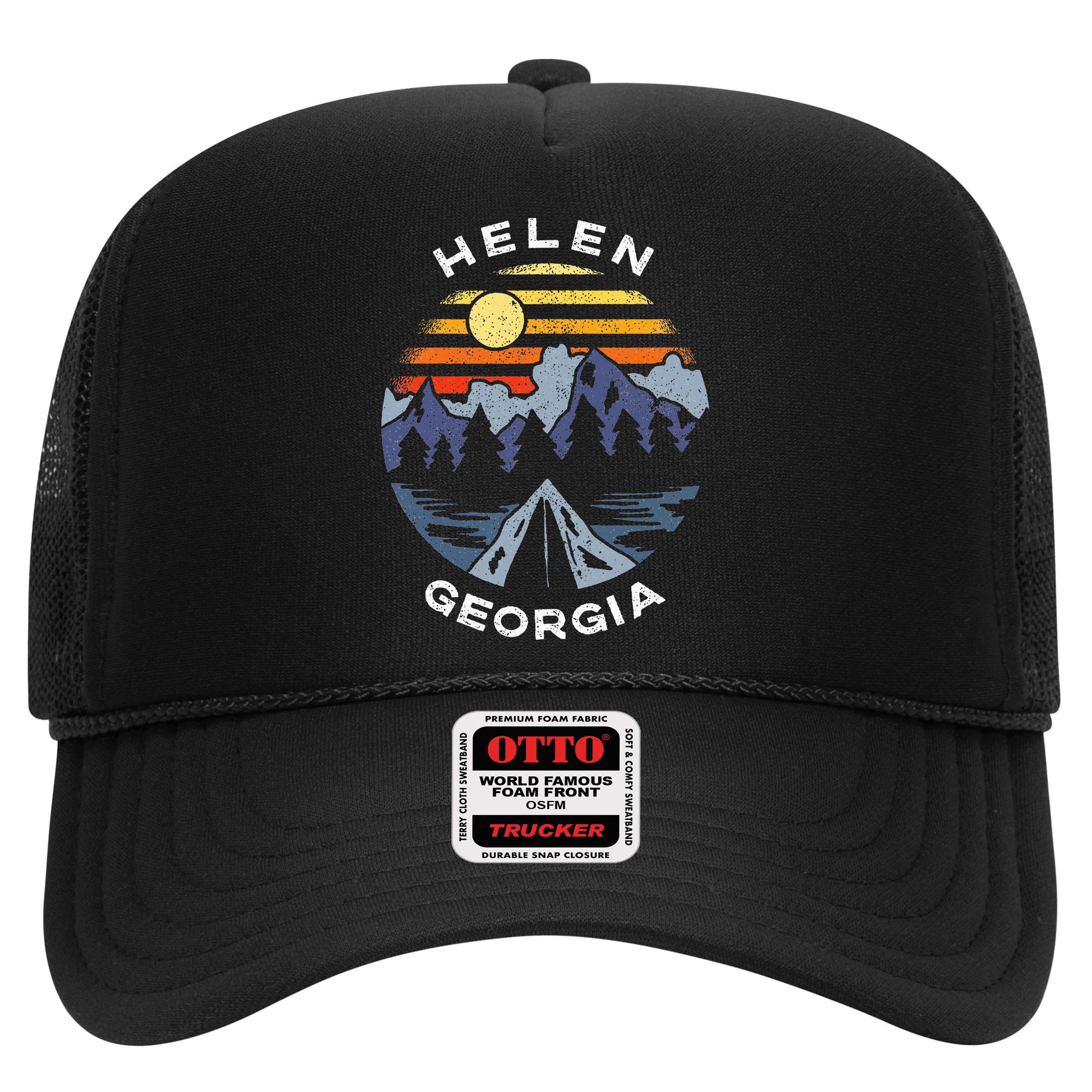 Helen Georgia Mountains Lake Ga Vacation Souvenir Hat