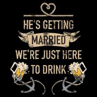 Hes Getting Married Funny Groomsmen Bachelor Party Cooling Performance Crew T-Shirt