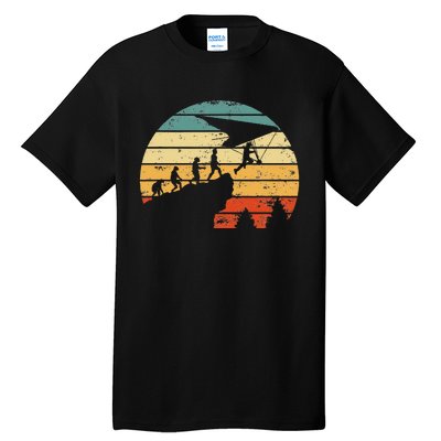 Hang Glider Motiv Evolution Hang Gliding Tall T-Shirt