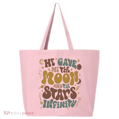 He Gave Me The Moon And The Stars Infinity Belly And Conrad Infinity 25L Jumbo Tote