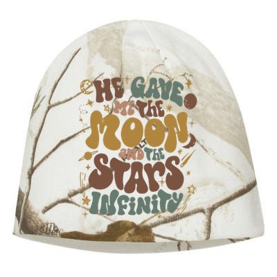 He Gave Me The Moon And The Stars Infinity Belly And Conrad Infinity Kati - Camo Knit Beanie