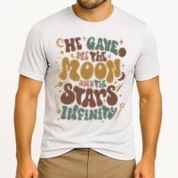 He Gave Me The Moon And The Stars Infinity Belly And Conrad Infinity Cooling Performance Crew T-Shirt