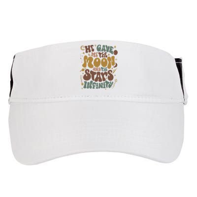 He Gave Me The Moon And The Stars Infinity Belly And Conrad Infinity Adult Drive Performance Visor