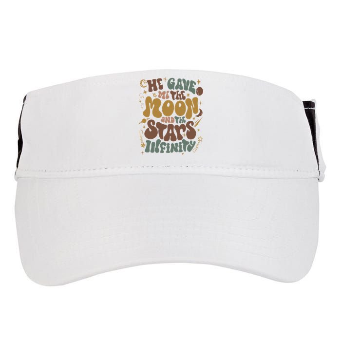 He Gave Me The Moon And The Stars Infinity Belly And Conrad Infinity Adult Drive Performance Visor