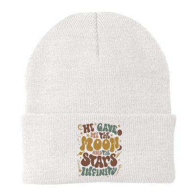 He Gave Me The Moon And The Stars Infinity Belly And Conrad Infinity Knit Cap Winter Beanie