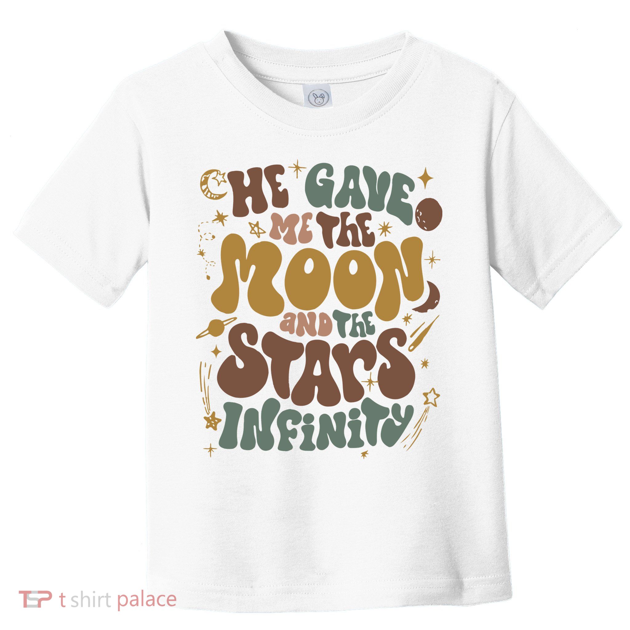 He Gave Me The Moon And The Stars Infinity Belly And Conrad Infinity Toddler T-Shirt