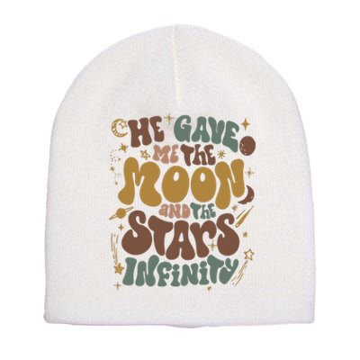 He Gave Me The Moon And The Stars Infinity Belly And Conrad Infinity Short Acrylic Beanie