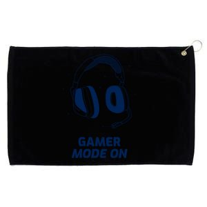 Hilarious Gamer Mode On Gaming Vr Video Games Funny Gift Grommeted Golf Towel